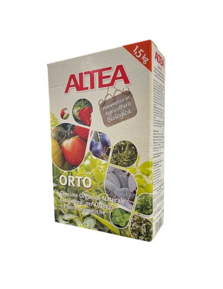 ALTEA ORTO, Concime organico per ortaggi e piante aromatiche