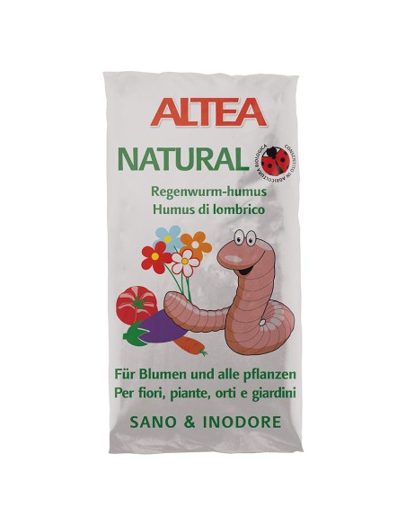 CONCIME NATURAL HUMUS DI LOMBRICO, ORTO e FIORI
