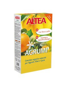 CONCIME AGRUMI SBRICIOLATO, limoni da frutto, kiwi, cycas