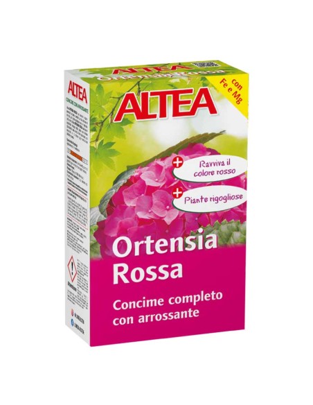 CONCIME ALTEA ORTENSIA ROSSA 500 GR Fiori Rossi Intensi