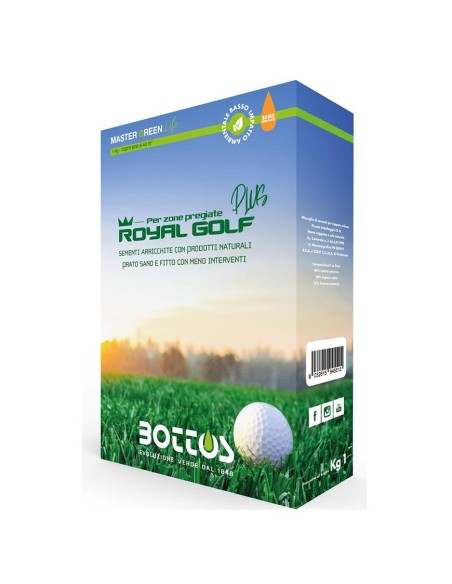 MG LIFE ROYAL GOLF PLUS semi prato scuro di tessitura fine