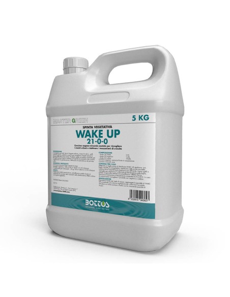 MASTER GREEN WAKE UP 21-0-0 tanica da 5 kg concime
