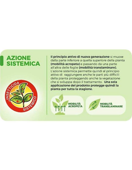 INSETTICIDA SISTEMICO PG SANIUM AL PE per piante edibili