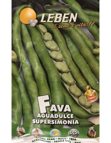 SEMI DI FAVA AGUADULCE SUPERSIMONIA dolci e tenere