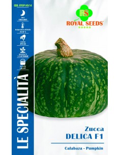SEMI ZUCCA DELICA F1 Pianta vigorosa, frutti gustosi
