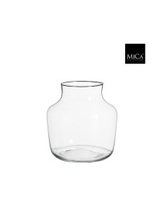 VASO CAMILLE in Vetro Trasparente: Design a Campana