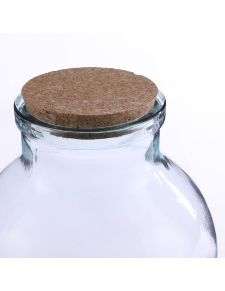 VASO OLLY TRASPARENTE con Tappo in Sughero
