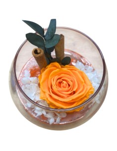 BOCCIA ROSA (Baccara) STABILIZZATA base effetto pietra