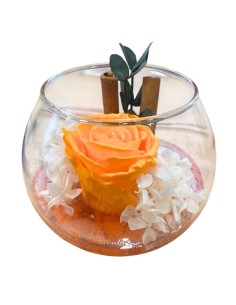 BOCCIA ROSA (Baccara) STABILIZZATA base effetto pietra 2