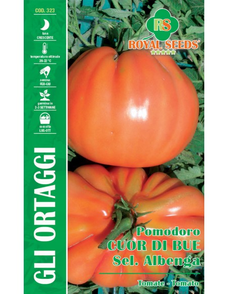SEMI DI POMODORO CUOR DI BUE SEL. ALBENGA RS