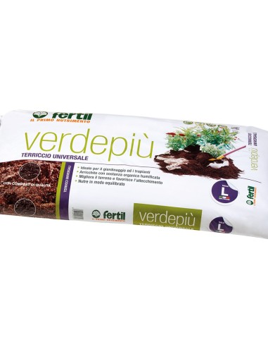 TERRICCIO VERDEPIU' ideale per giardinaggio, trapianti