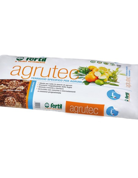 AGRUTEC Terriccio Professionale per Agrumi e Limoni in Vaso