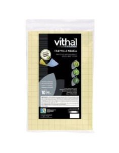 Vithal Trappola Magica 10 Fogli Giallo e Blu per Insetti