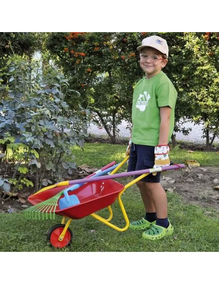 Carriola per Bambini Verdemax in Acciaio - Gioco e Giardino