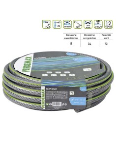 Tubo Irrigazione 5 Strati Topgray Verdemax 3/4" Metri 50 ml.