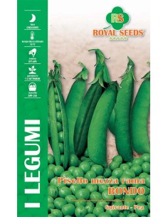 Pisello Rondo Royal Seeds 500 gr Sementi Orto Professionali