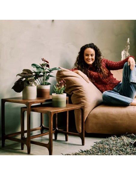 Colour Gradient Round Verde Bambù Elho: Eco-Sostenibile