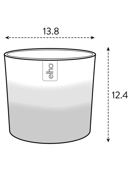 Colour Gradient Round Verde Bambù Elho: Eco-Sostenibile