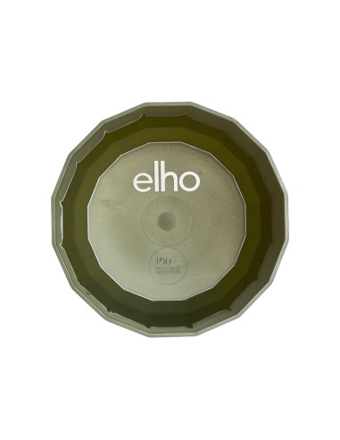 Vaso elho Facet Round Verde Foresta: Design e Sostenibilità