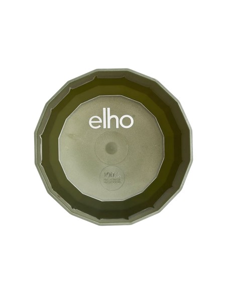 Vaso elho Facet Round Verde Foresta: Design e Sostenibilità