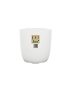 Vaso Flow Flowerpot White elho: Design Bianco e Sostenibile