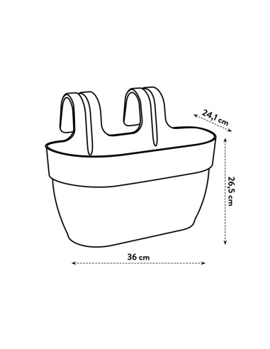 Vibia Campana Easy Hanger Medium elho: Balcone di Design