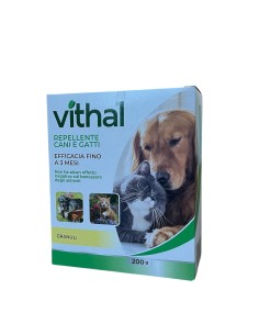 Vithal Repellente Cani e Gatti 200g | Efficace fino a 3 Mesi