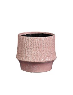 Lanny Vaso Pink Edelman: Design Retrò e Texture in Ceramica 2