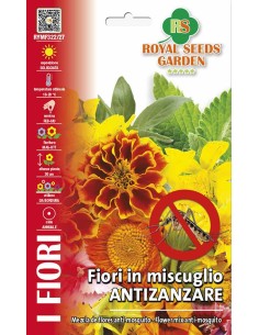 Mix Fiori Antizanzare Royal Seeds | Semi Naturali Giardino