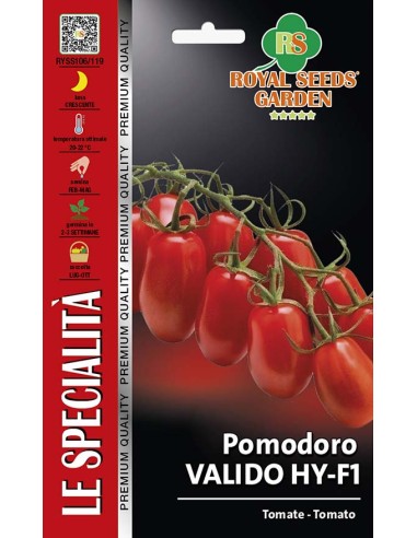 Semi Pomodoro Valido HY F1 Royal Seeds | Orto Produttivo