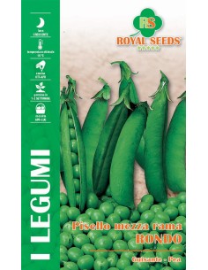 Semi Pisello Mezza Rama Rondo Royal Seeds: Raccolto Top