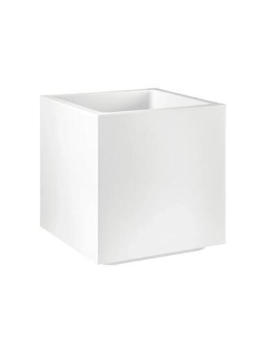Vaso Cubo Matheria 40 cm Veca: Fioriera Quadrata 35L Design