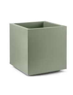 Vaso Cubo Matheria 50 cm Veca: Fioriera Quadrata 68L Design