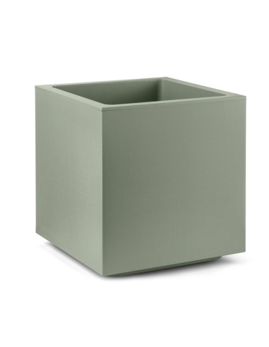 Vaso Cubo Matheria 50 cm Veca: Fioriera Quadrata 68L Design