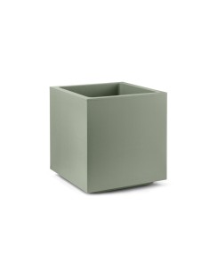 Vaso Cubo Matheria 30 cm Veca: Fioriera Quadrata 9L Design