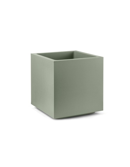 Vaso Cubo Matheria 30 cm Veca: Fioriera Quadrata 9L Design