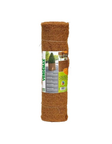 Stuoia in Cocco Verdemax 0,5x1,5 m Pacciamatura e Protezione