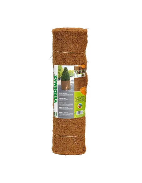 Stuoia in Cocco Verdemax 0,5x1,5 m Pacciamatura e Protezione