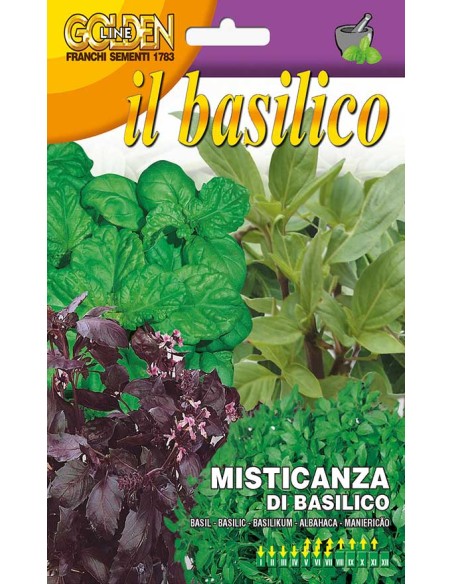 Mix di Basilico Franchi Sementi: Semi per Orto e Vaso