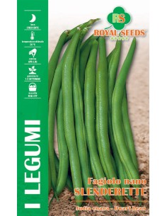 Semi Fagiolo Nano Slenderette Royal Seeds: Tenero