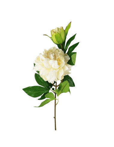 Peonia Artificiale 65cm 2 Boccioli | Decorazione Casa E-Shop