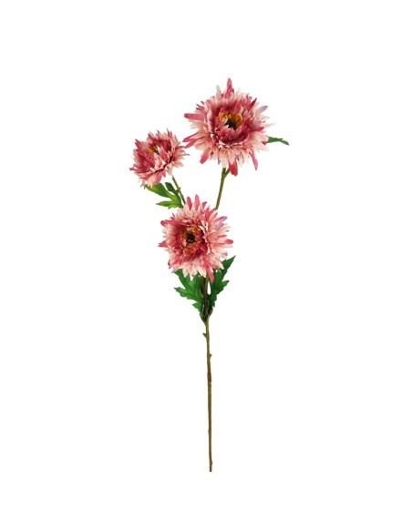 Aster Spray Artificiale 73cm 3 Boccioli | Decorazione Casa