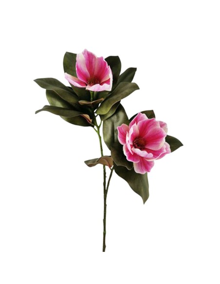 Magnolia Artificiale 78cm 2 Boccioli | Decorazione Casa