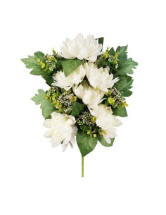 Dalia Artificiale 12 capolini 60 cm | Decorazione casa
