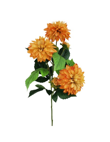 Dalia artificiale 74 cm 5 boccioli  | Decorazione Casa