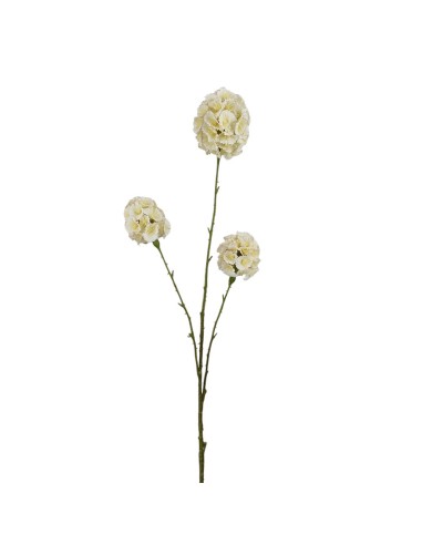Scabiosa stellata artificiale 3 fiori 71 cm | Decorazione