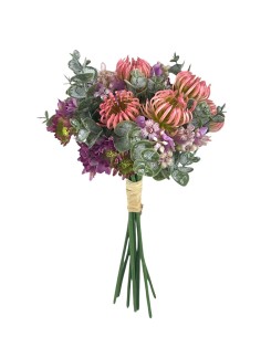 Mazzo di fiori misti artificiali 30 cm | Decorazione casa