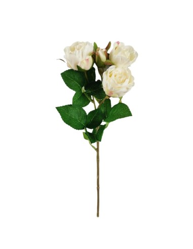 Stelo di Rose spray artificiali 38 cm | Decorazione Casa