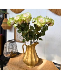 Rosa artificiale 63 cm 1 bocciolo | Decorazione casa 2