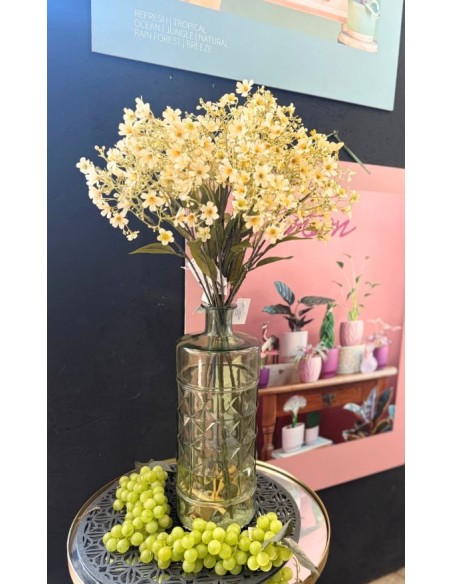 Daphne Artificiale 72 cm 3 ramificazioni | Decorazione Casa